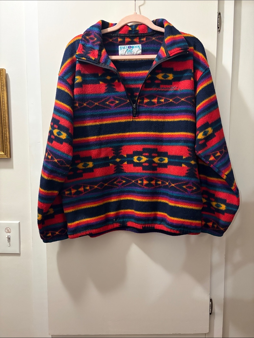 Vintage Half-Zip Fleece Pullover